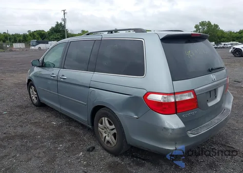 2007 Honda Odyssey Exl from USA, damaged, VIN 5FNRL38727B023342